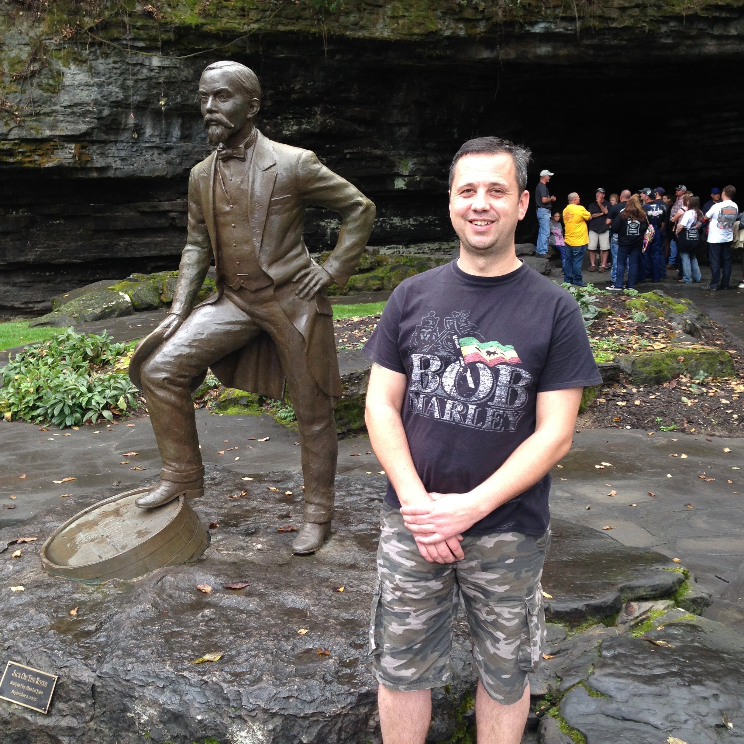 Jon at the Jack Daniels Distillery