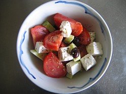 Greek Salad with Feta cheese